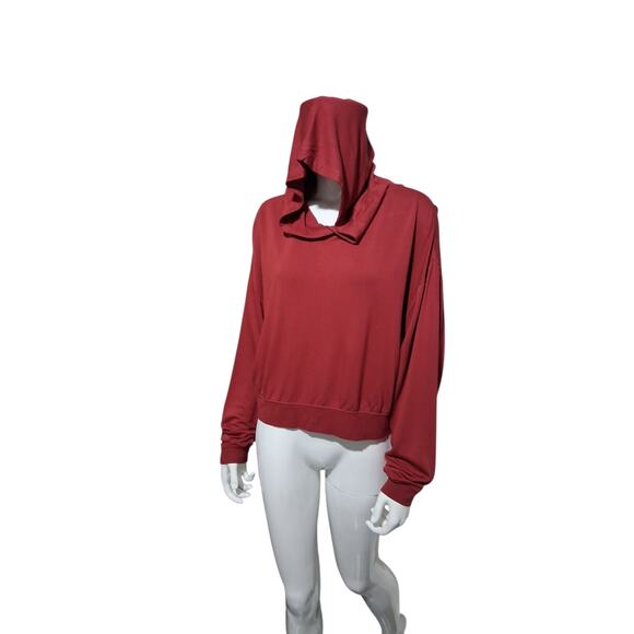 Sunday RVCA Women's size XL Rise Up Casual   Grungecore Academia Preppy Hoodie - Picture 2 of 10